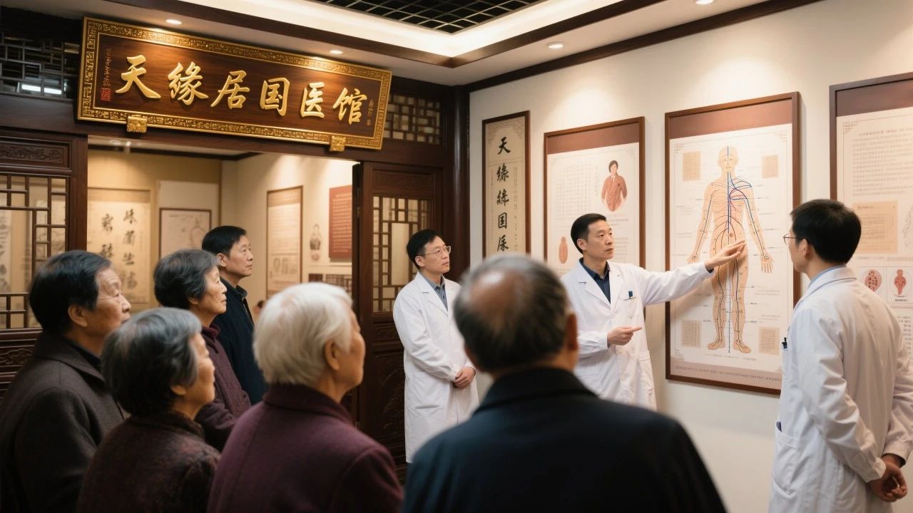 熱烈慶賀天緣居國醫(yī)館盛大啟幕，以中醫(yī)智慧助力大健康產(chǎn)業(yè)新發(fā)展